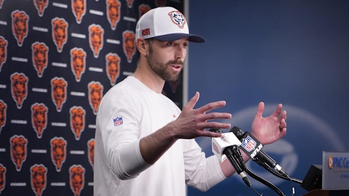 Chicago Bears offensive coordinator Declan Doyle Chicago Bears offensive coordinator Declan Doyle