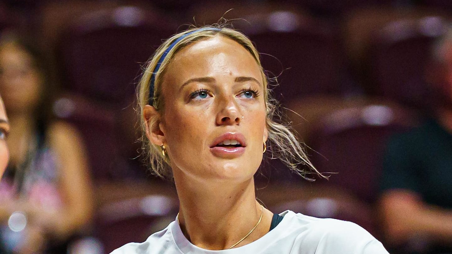 Sophie Cunningham Turns Heads in Black Bikini During Beach Shoot