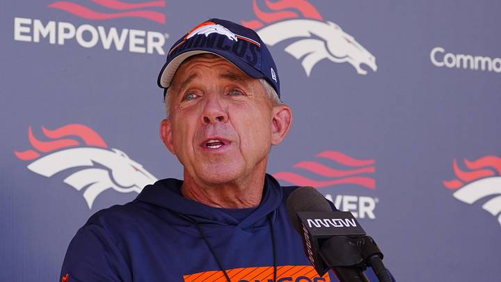 Denver Broncos head coach Sean Payton