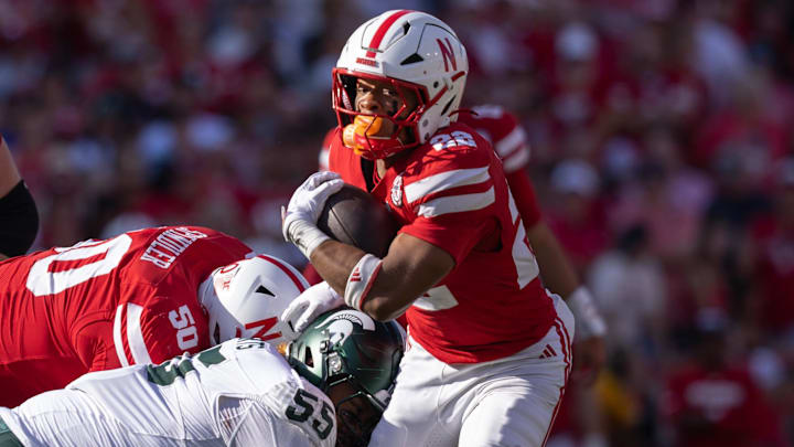 Running back Isaiah Mozee was one of four true freshmen who appeared in their fifth game of 2025 on Saturday against Michigan State, which means they won't be redshirting this season.