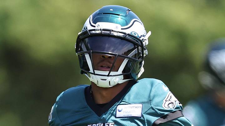 Philadelphia Eagles wide receiver DeVonta Smith Philadelphia Eagles wide receiver DeVonta Smith