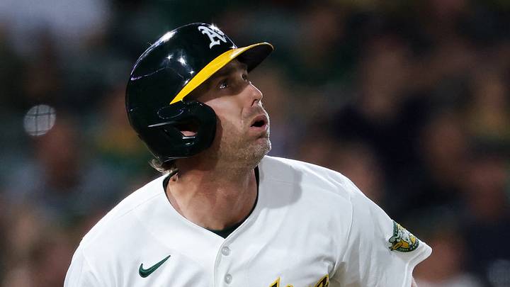 Sep 24, 2026; West Sacramento, California, USA; Athletics second baseman Jeff McNeil (22) hits a three run home run during the third inning against the Houston Astros at Sutter Health Park. Mandatory Credit: Sergio Estrada-Imagn Images Sep 24, 2026; West Sacramento, California, USA; Athletics second baseman Jeff McNeil (22) hits a three run home run during the third inning against the Houston Astros at Sutter Health Park. Mandatory Credit: Sergio Estrada-Imagn Images