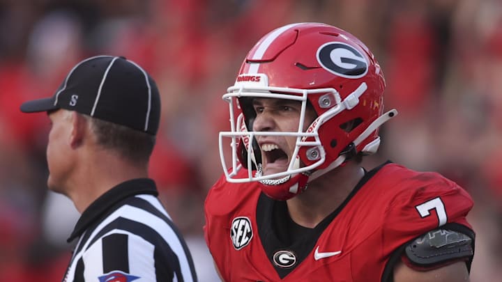 Georgia Bulldogs tight end Lawson Luckie