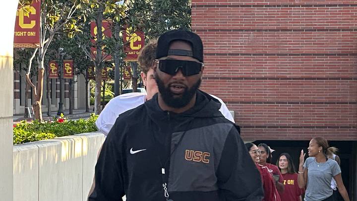 USC Trojans cornerbacks coach Trovon Reed USC Trojans cornerbacks coach Trovon Reed