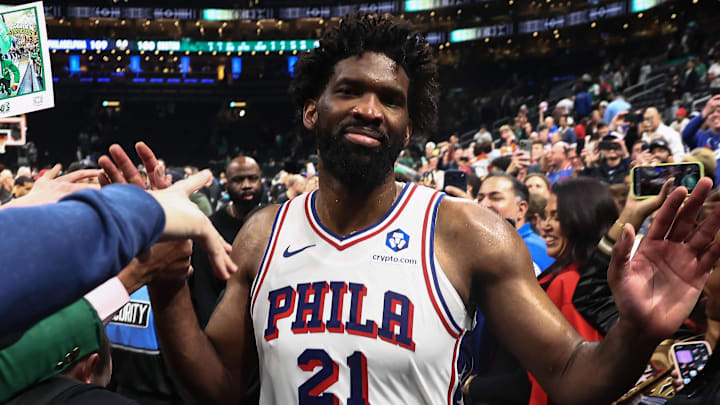 Joel Embiid wants the playoff series vs. the Knicks to be filled with 76ers fans at home.