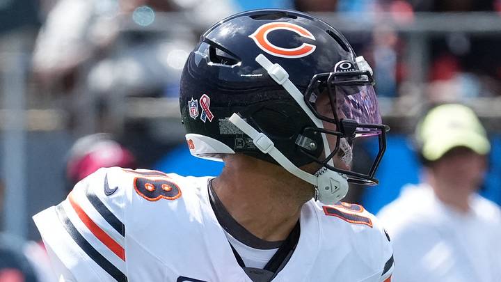 Chicago Bears quarterback Caleb Williams
