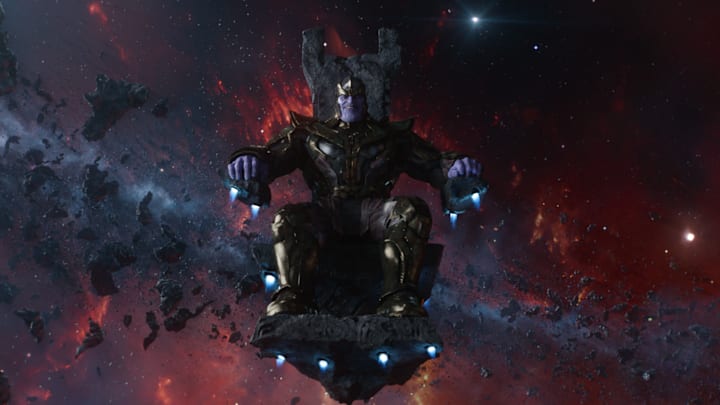 Marvel's Guardians Of The Galaxy..Thanos (voiced by Josh Brolin)..Ph: Film Frame..©Marvel 2014