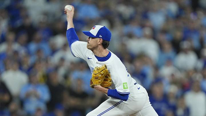 Toronto Blue Jays pitcher Shane Bieber.