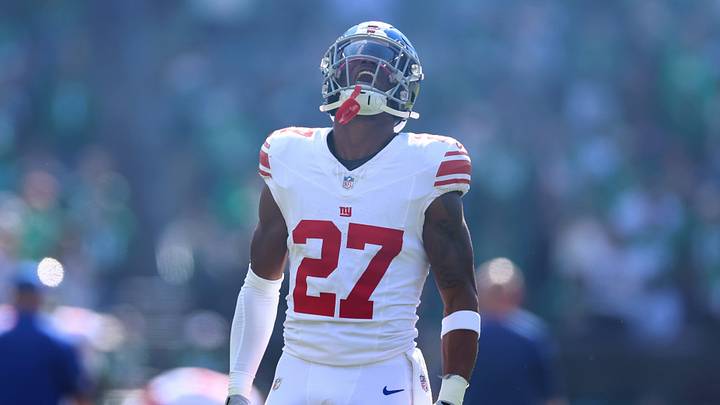 New York Giants safety Tyler Nubin New York Giants safety Tyler Nubin