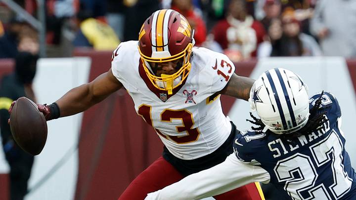 Washington Commanders wide receiver Treylon Burks 