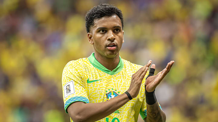 Rodrygo se lesionou em partida pelo Real Madrid Rodrygo se lesionou em partida pelo Real Madrid