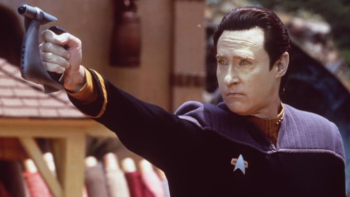 1998 Brent Spiner stars in the new movie "Star Trek: Insurrection."