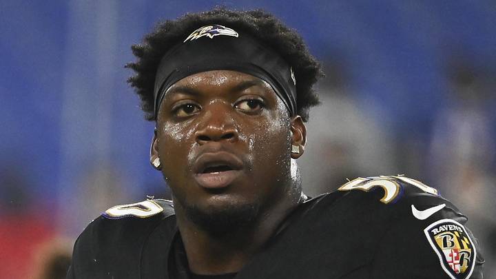 Baltimore Ravens linebacker Adisa Isaac