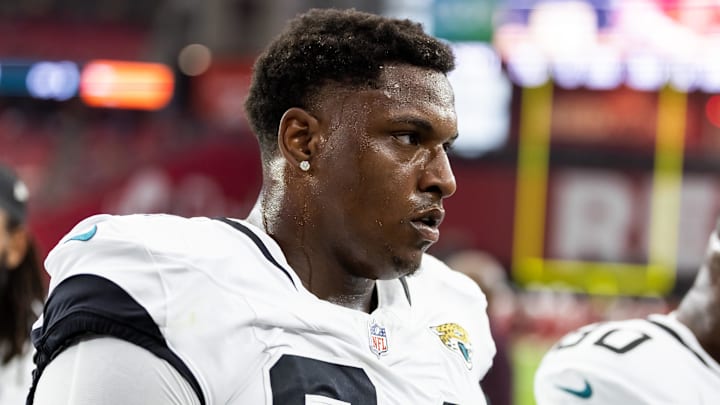 Jacksonville Jaguars defensive tackle Maason Smith 
