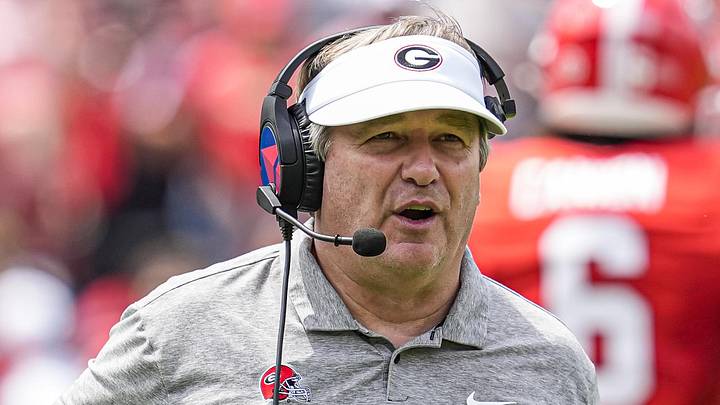 Georgia Bulldogs head coach Kirby Smart is responsible for one of the most impressive runs in college football's history, and this stat proves it. Georgia Bulldogs head coach Kirby Smart is responsible for one of the most impressive runs in college football's history, and this stat proves it.