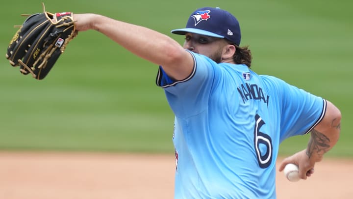 Toronto Blue Jays pitcher Alek Manoah