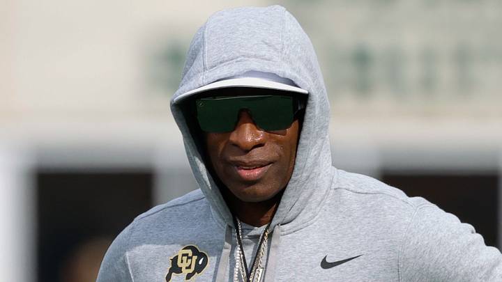 Sep 26, 2026; Waco, Texas, USA; Colorado Buffaloes head coach Deion Sanders watches warmups before the game against the Baylor Bears at McLane Stadium. Mandatory Credit: Chris Jones-Imagn Images Sep 26, 2026; Waco, Texas, USA; Colorado Buffaloes head coach Deion Sanders watches warmups before the game against the Baylor Bears at McLane Stadium. Mandatory Credit: Chris Jones-Imagn Images