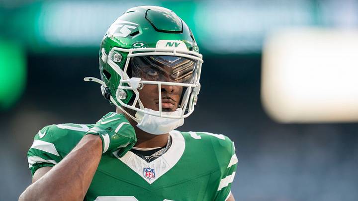 New York Jets running back Breece Hall New York Jets running back Breece Hall