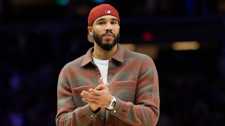 A potential return for Jayson Tatum this season is up in the air. A potential return for Jayson Tatum this season is up in the air.