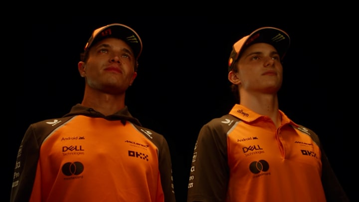 McLaren F1 Mastercard Team Priceless, Lando Norris and Oscar Piastri McLaren F1 Mastercard Team Priceless, Lando Norris and Oscar Piastri