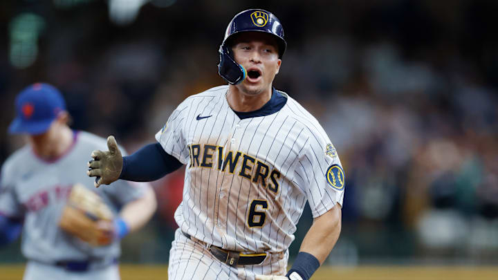 MLB: AUG 10 Mets at Brewers