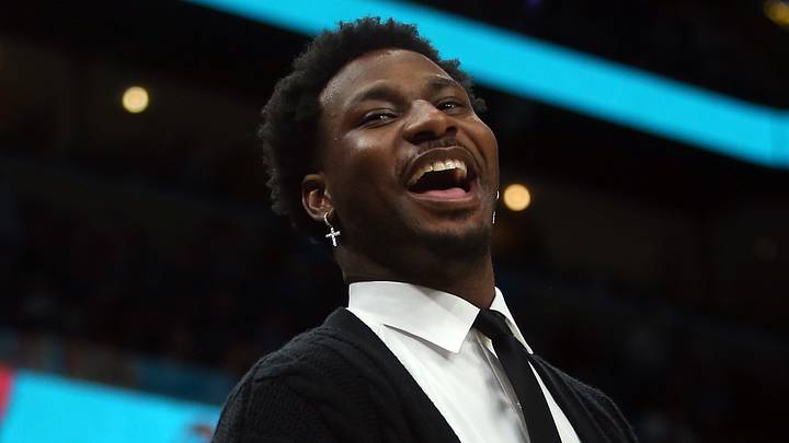 Feb 20, 2026; Memphis, Tennessee, USA; Utah Jazz forward Jaren Jackson Jr. (20) reacts toward fans during the fourth quarter against the Memphis Grizzlies at FedExForum. Mandatory Credit: Petre Thomas-Imagn Images Feb 20, 2026; Memphis, Tennessee, USA; Utah Jazz forward Jaren Jackson Jr. (20) reacts toward fans during the fourth quarter against the Memphis Grizzlies at FedExForum. Mandatory Credit: Petre Thomas-Imagn Images