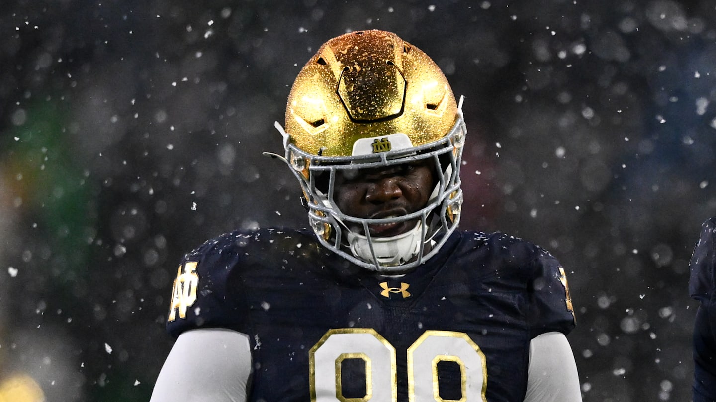 Notre Dame's first official Transfer Portal victory is a DL returning to South Bend