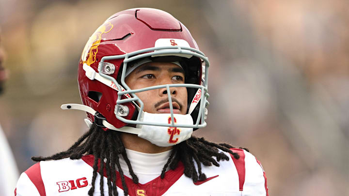 Southern California Trojans wide receiver Makai Lemon Southern California Trojans wide receiver Makai Lemon