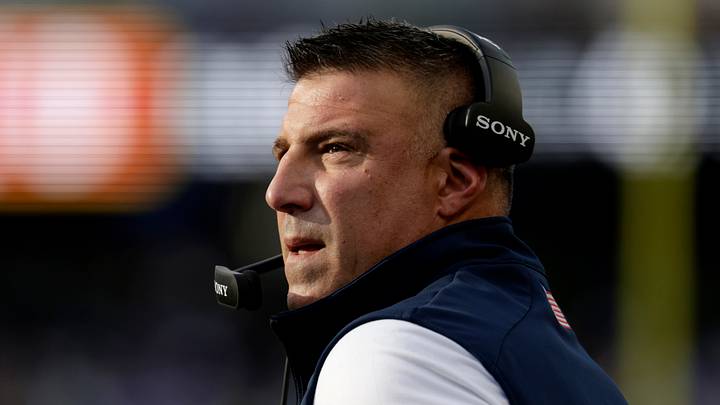 New England Patriots head coach Mike Vrabel.