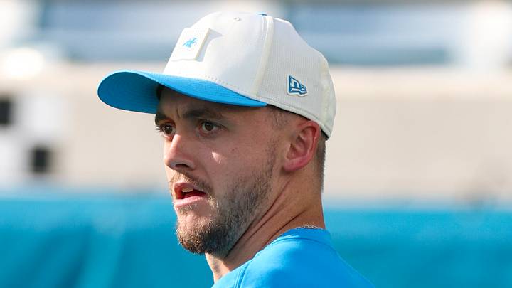 Carolina Panthers quarterback Haynes King