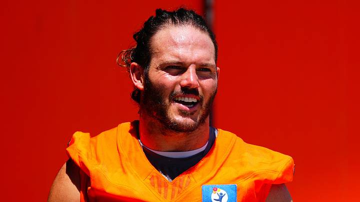 Denver Broncos linebacker Alex Singleton Denver Broncos linebacker Alex Singleton