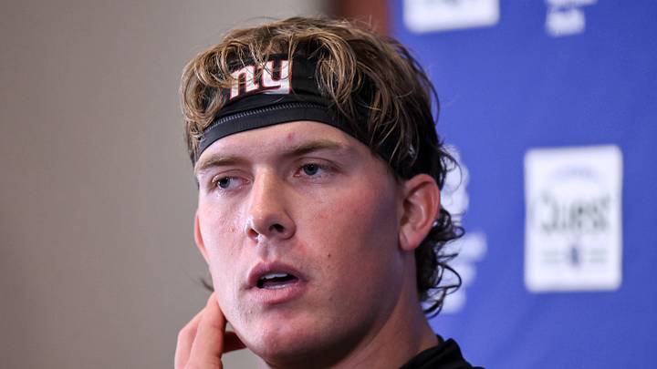 New York Giants quarterback Jaxson Dart