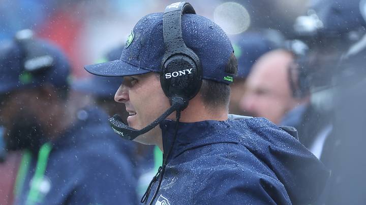 Sep 27, 2026; Landover, Maryland, USA; Seattle Seahawks head coach Mike Macdonald in the first quarter against the Washington Commanders at Northwest Stadium. Mandatory Credit: Amber Searls-Imagn Images Sep 27, 2026; Landover, Maryland, USA; Seattle Seahawks head coach Mike Macdonald in the first quarter against the Washington Commanders at Northwest Stadium. Mandatory Credit: Amber Searls-Imagn Images