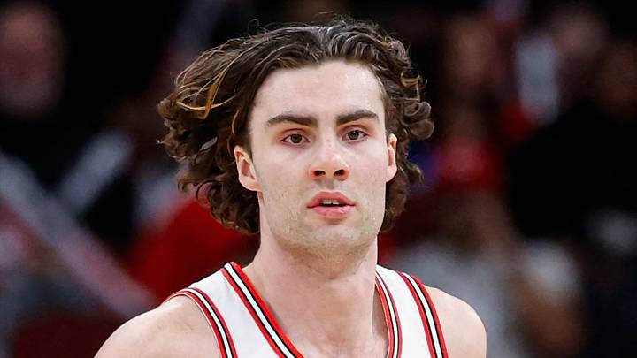 Feb 19, 2026; Chicago, Illinois, USA; Chicago Bulls guard Josh Giddey (3) brings the ball up court against the Toronto Raptors during the second half at United Center. Mandatory Credit: Kamil Krzaczynski-Imagn Images Feb 19, 2026; Chicago, Illinois, USA; Chicago Bulls guard Josh Giddey (3) brings the ball up court against the Toronto Raptors during the second half at United Center. Mandatory Credit: Kamil Krzaczynski-Imagn Images
