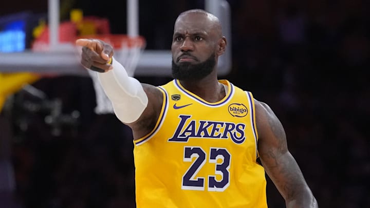 Los Angeles Lakers forward LeBron James