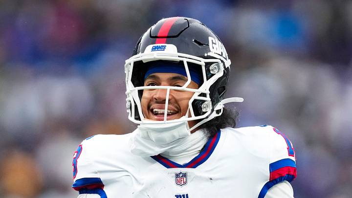 New York Giants wide receiver Jalin Hyatt