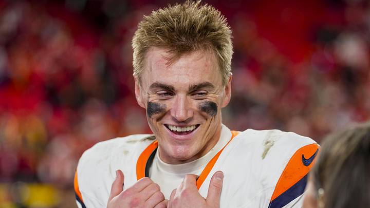 Denver Broncos quarterback Bo Nix Denver Broncos quarterback Bo Nix