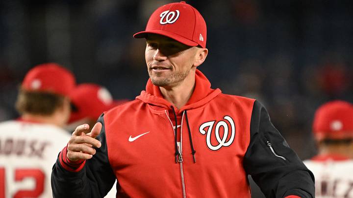 Washington Nationals manager Blake Butera Washington Nationals manager Blake Butera