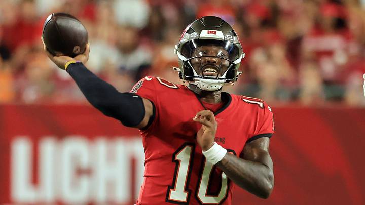 Tampa Bay Buccaneers quarterback Jalon Daniels has been the MVP of the preseason. Tampa Bay Buccaneers quarterback Jalon Daniels has been the MVP of the preseason.