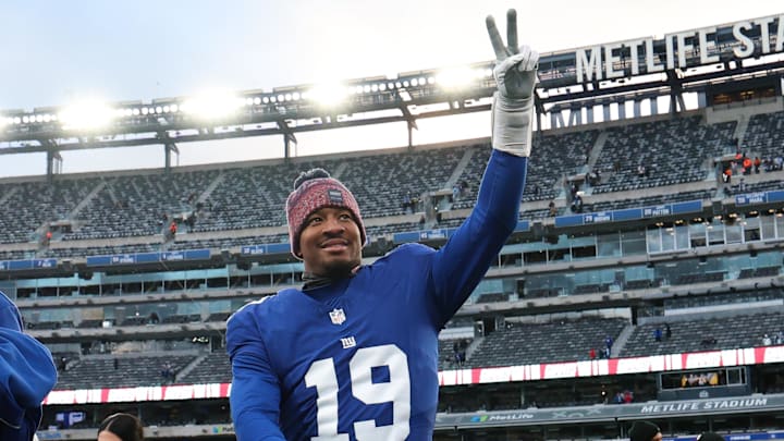 New York Giants quarterback Jameis Winston    