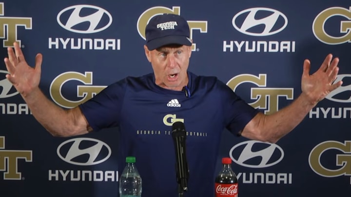 Georgia Tech Special Teams Coordinator Tim Salem 