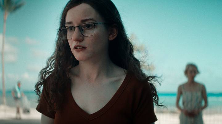 The Altruists - Season 1. (L to R) Julia Garner as Caroline Ellison in Episode 101 of The Altruists The Altruists - Season 1. (L to R) Julia Garner as Caroline Ellison in Episode 101 of The Altruists