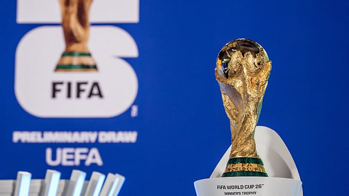 The World Cup draw takes place in December.