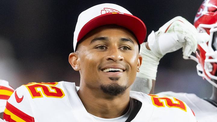 Kansas City Chiefs cornerback Trent McDuffie. Kansas City Chiefs cornerback Trent McDuffie.