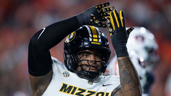 Missouri Tigers defensive tackle Chris McClellan