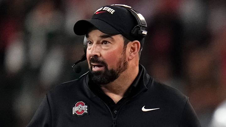 Ohio State Buckeyes head coach Ryan Day Ohio State Buckeyes head coach Ryan Day