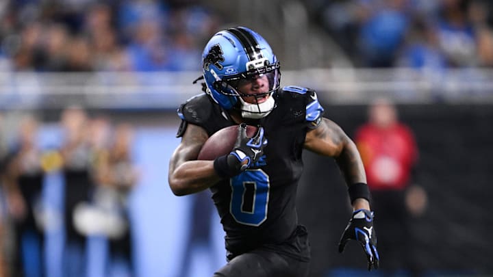 Detroit Lions running back Jahmyr Gibbs