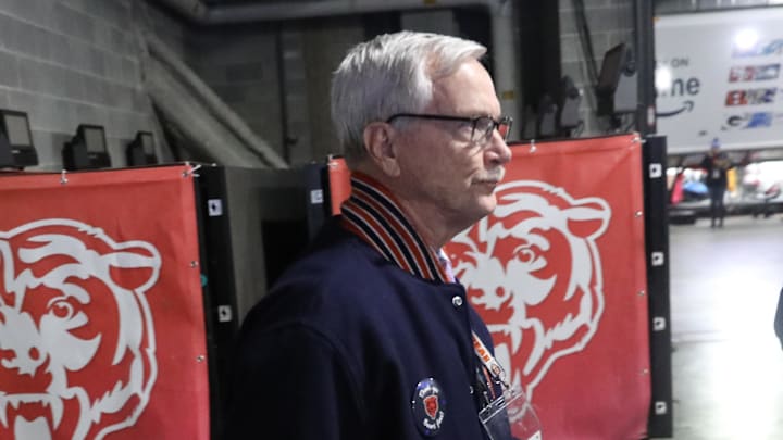 George McCaskey, Kevin Warren and Ryan Poles issued statements after the signing of Ben Johnson on Tuesday. George McCaskey, Kevin Warren and Ryan Poles issued statements after the signing of Ben Johnson on Tuesday.