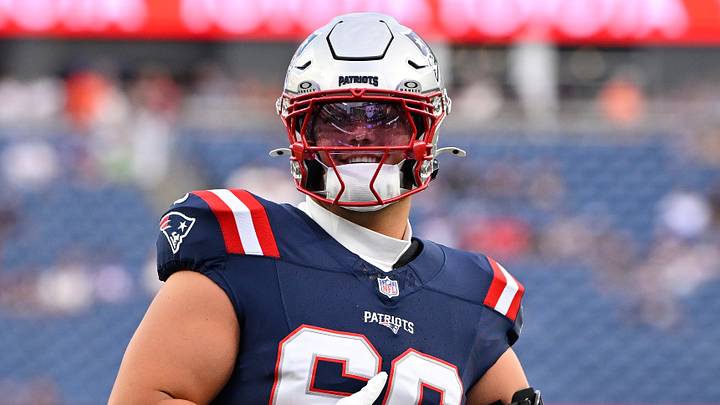 New England Patriots offensive tackle Will Campbell