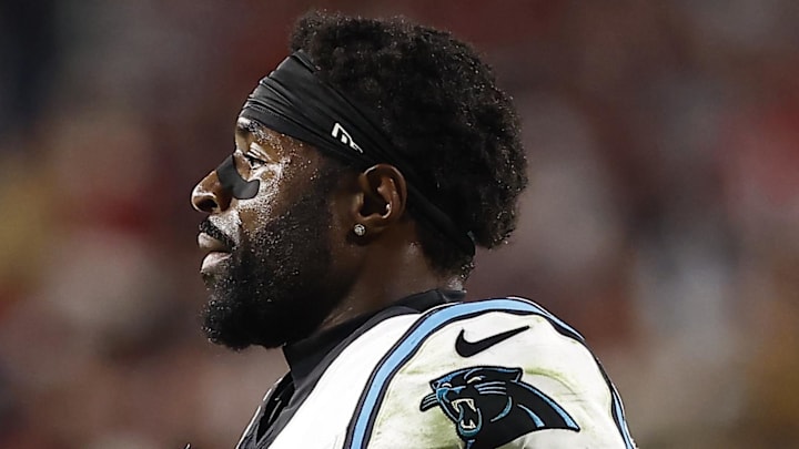 Carolina Panthers safety Nick Scott Carolina Panthers safety Nick Scott